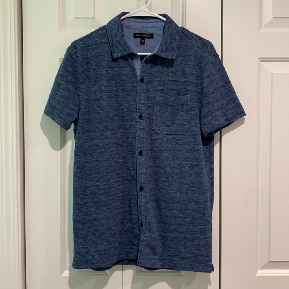 Men’s Banana Republic Short Sleeve Button Down
